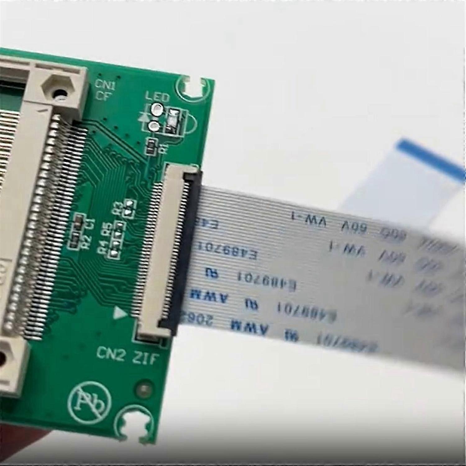 Compact Flash Card to 1.8 Inch ZIF/CE Adapter for 1.8 Inch Hard Disk Notebook Game Consoles Device