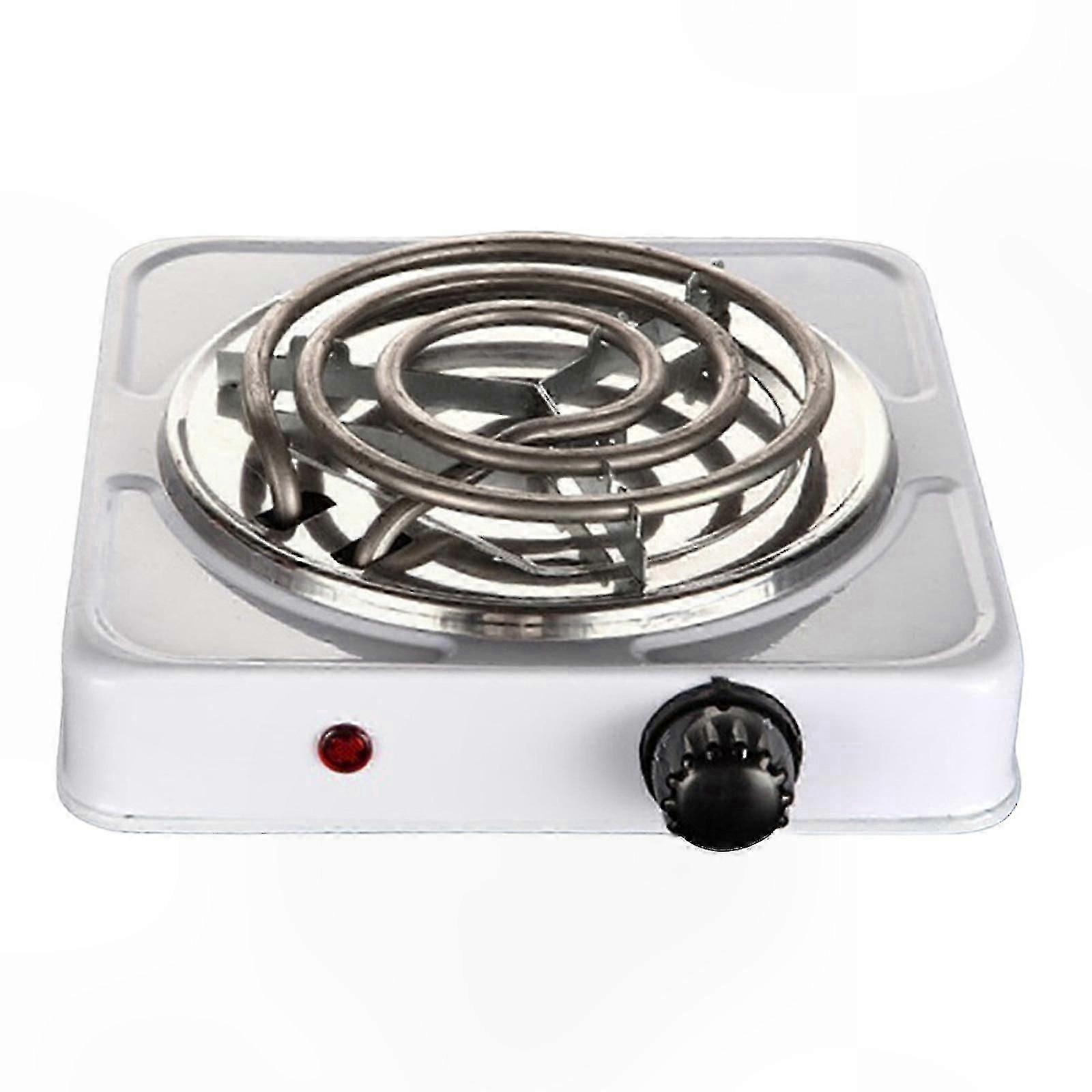Electric Coil Cooktop with Indicator Lights Portable Burner for Practical Cooking