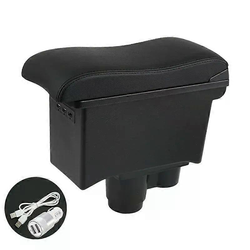 Apply Car Armrest Box for Renault Dacia Duster 2 3 2019 2020 2021 2022 Central console Storage Box Modification USB LED Arm Rest
