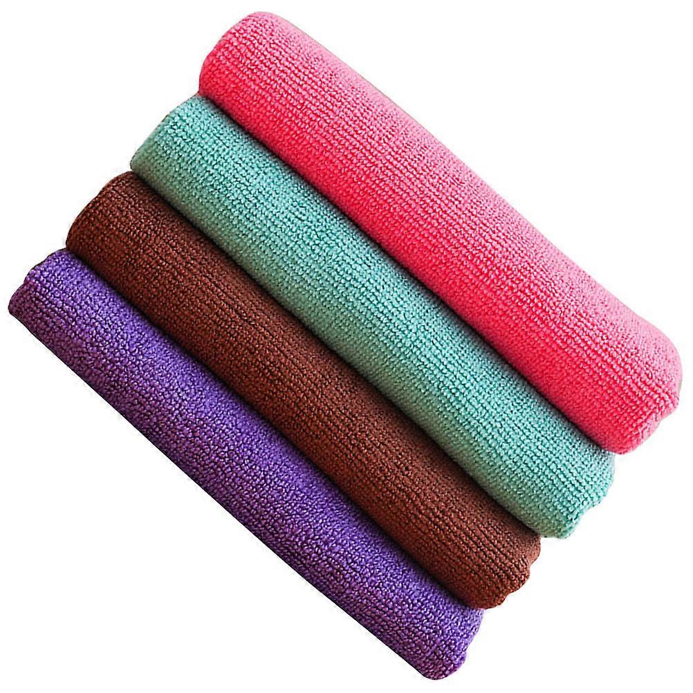 Microfiber Cleaning Cloth for Kitchen Dish Towels Cleaning 8Pcs Assorted Color