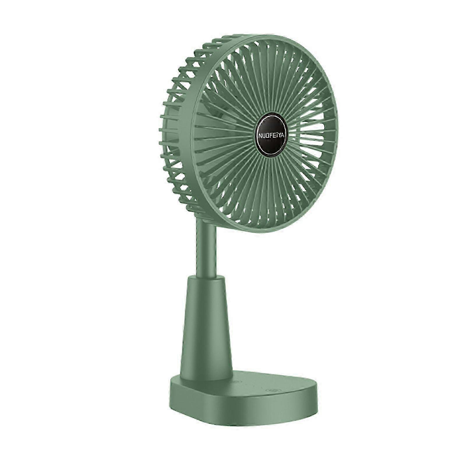 Desk Fan Indoor Atmospheric Circulation Fan Portable Travel Fan USB Powered Height Regulation Retractable Fan Portable