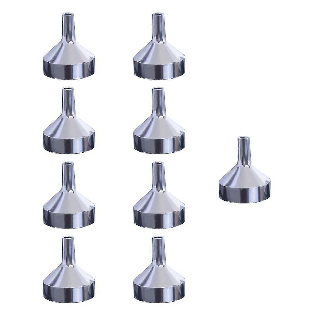 Dispensing Funnel Metal Funnels for Transferring Perfume 18Pcs Set