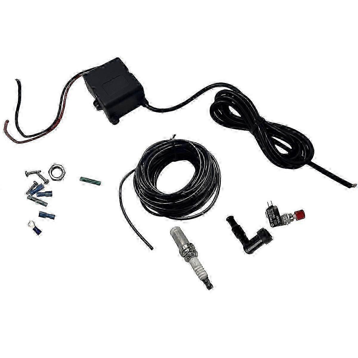 Single Flame Thrower Exhaust Kit Compatible with Cars and Motorcycles - BFTKAFK Accessory for Enhanced Performance