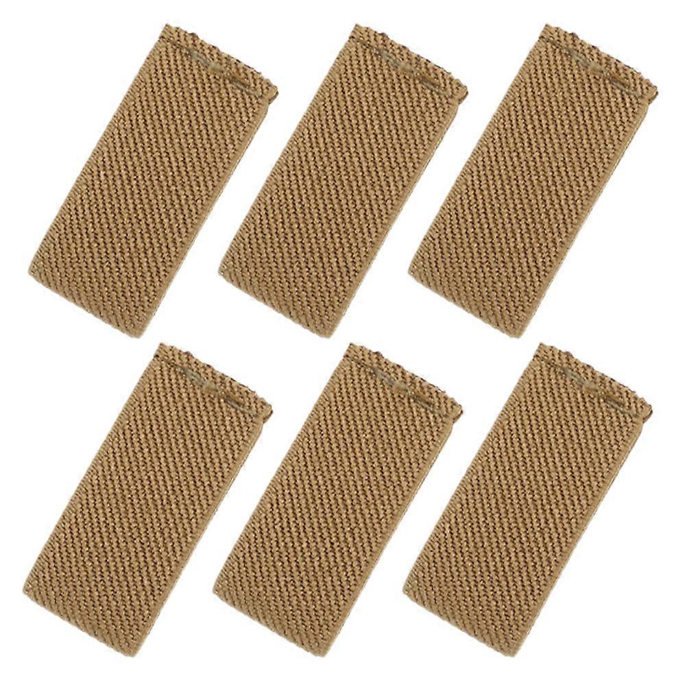 Nylon Elastic Belt Keepers Backpack Strap Holders Loop Retainers 24Pcs