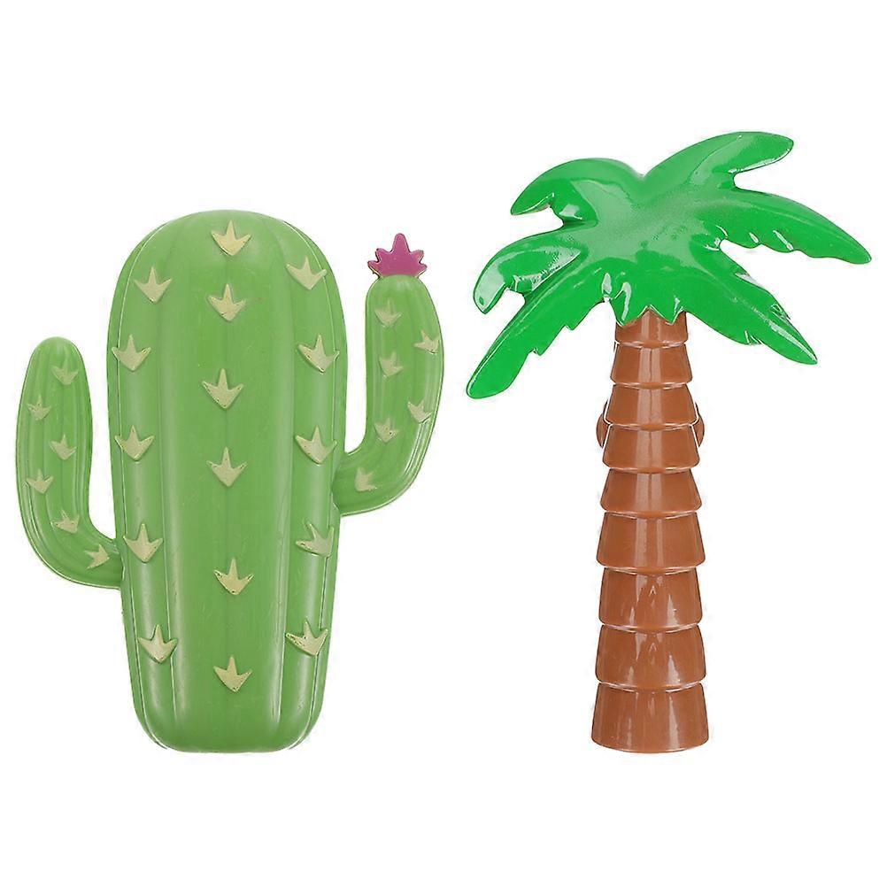 Beach Towel Clips 8 Pcs Coconut Tree Shaped Towel Holders For Travelers Assorted Color Windproof Secure Clothes