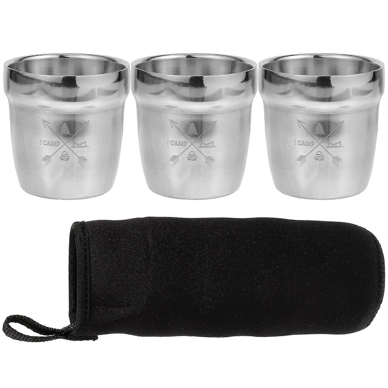 Water Cup Espresso Coffee Holder For Family Dining Bars 7.5x7cm Multi-Use 2 Sets