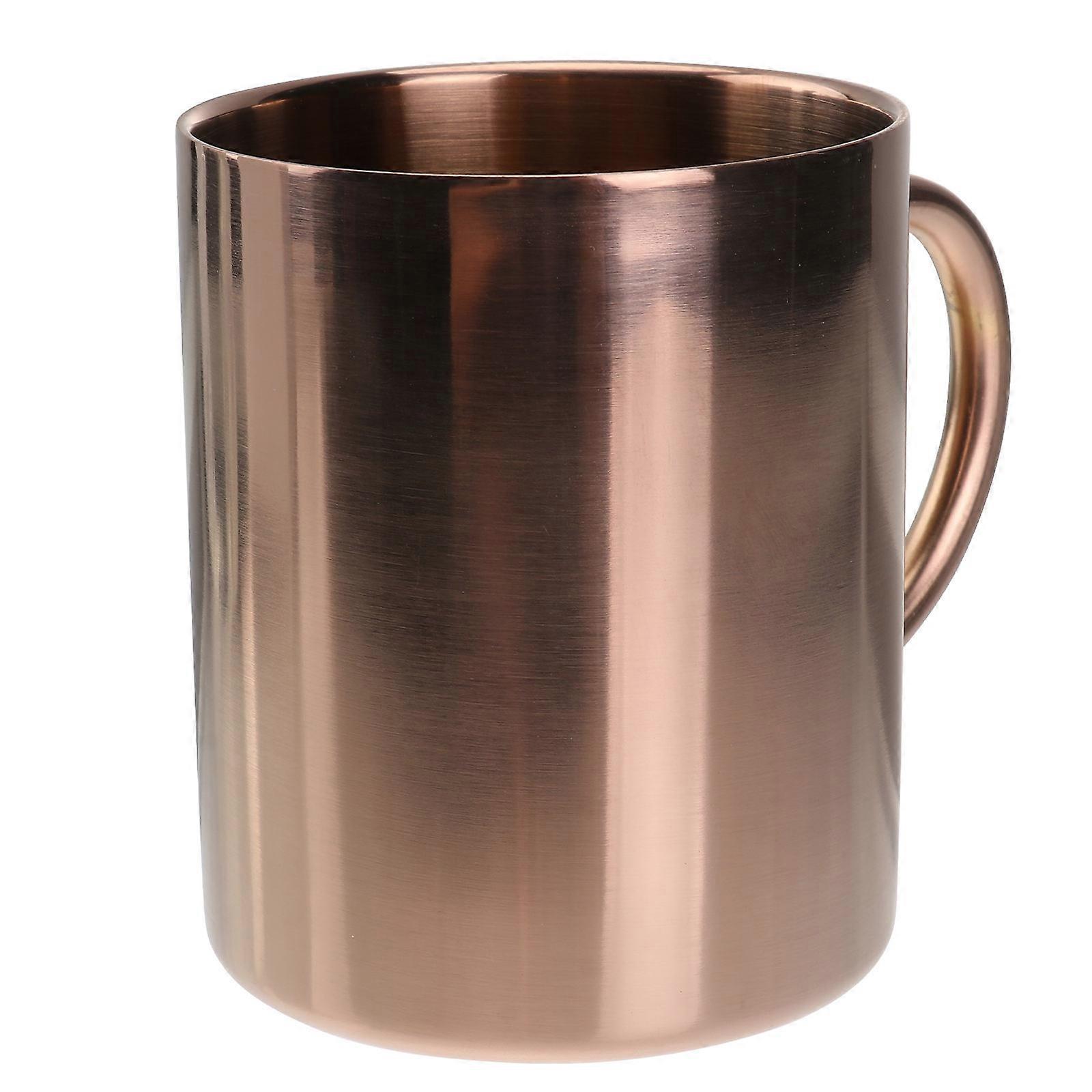 Travel Coffee Mug Leak Proof Stainless Steel Mug Beverage Container Simple Style Family Use 1Pack