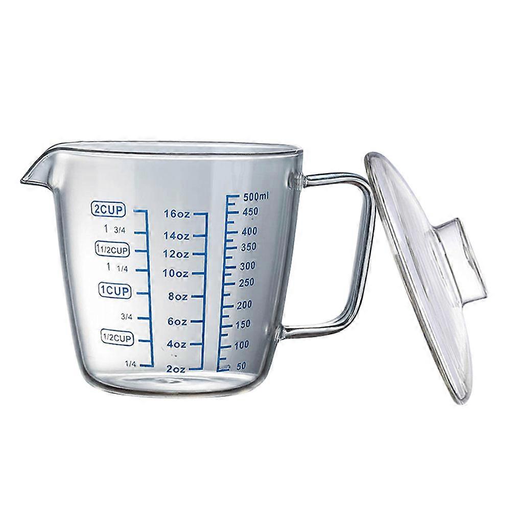 Practical Measuring Cup Glass Measuring Cup for Home Use 3Pcs