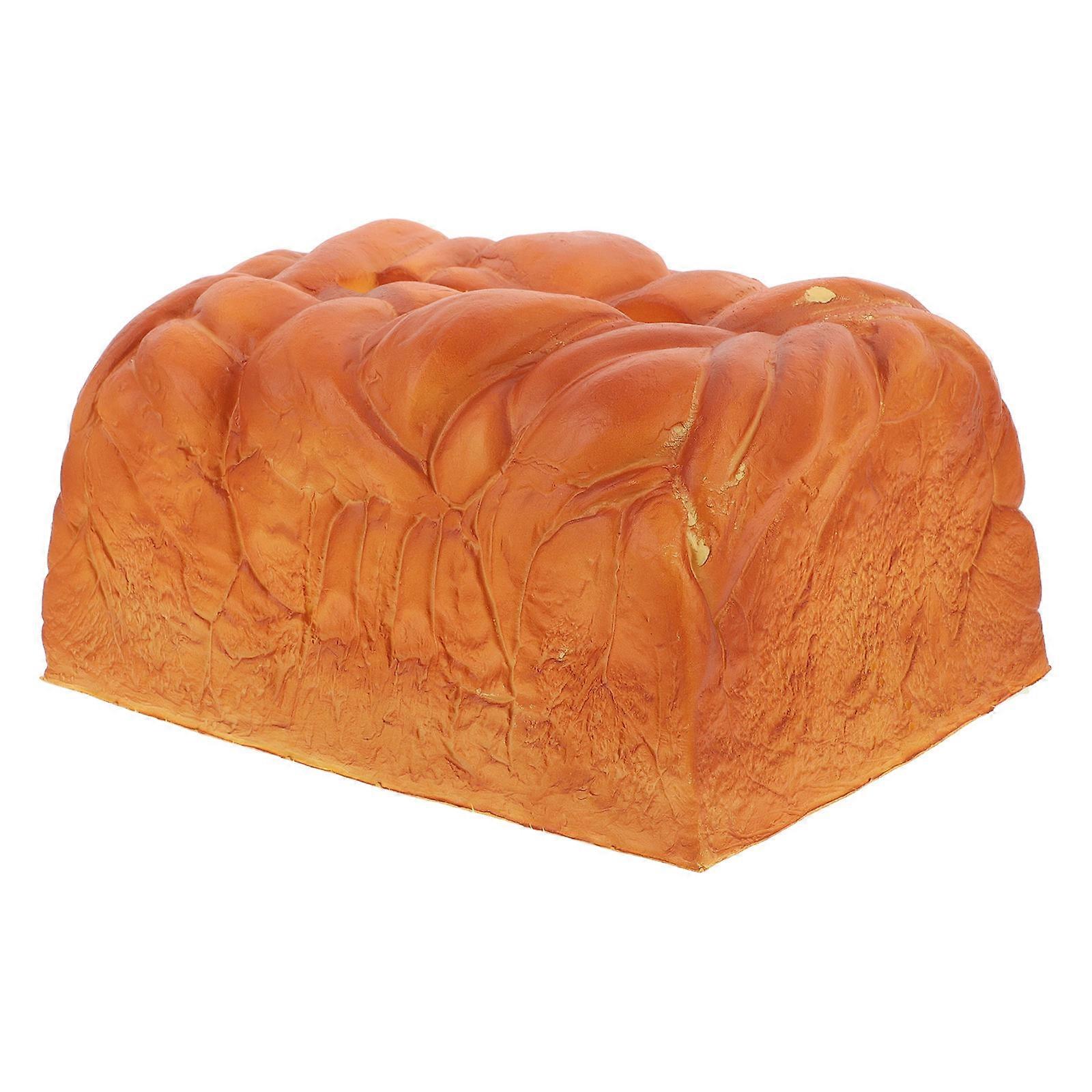 Brown Car Tissue Holder Loaf Bread Box for Napkin Use 3Pcs