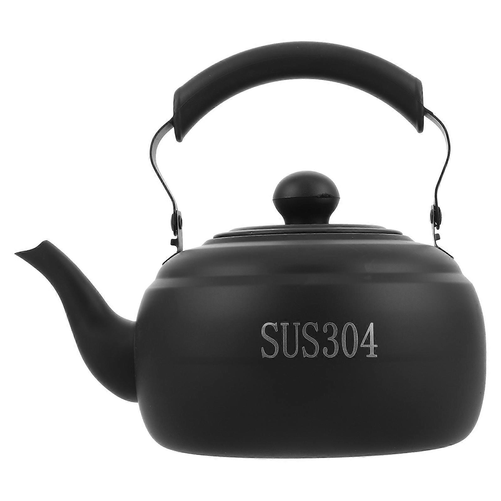 Teapot with Infuser Stainless Steel for Boiling Water Kettle Teapot 4Pcs