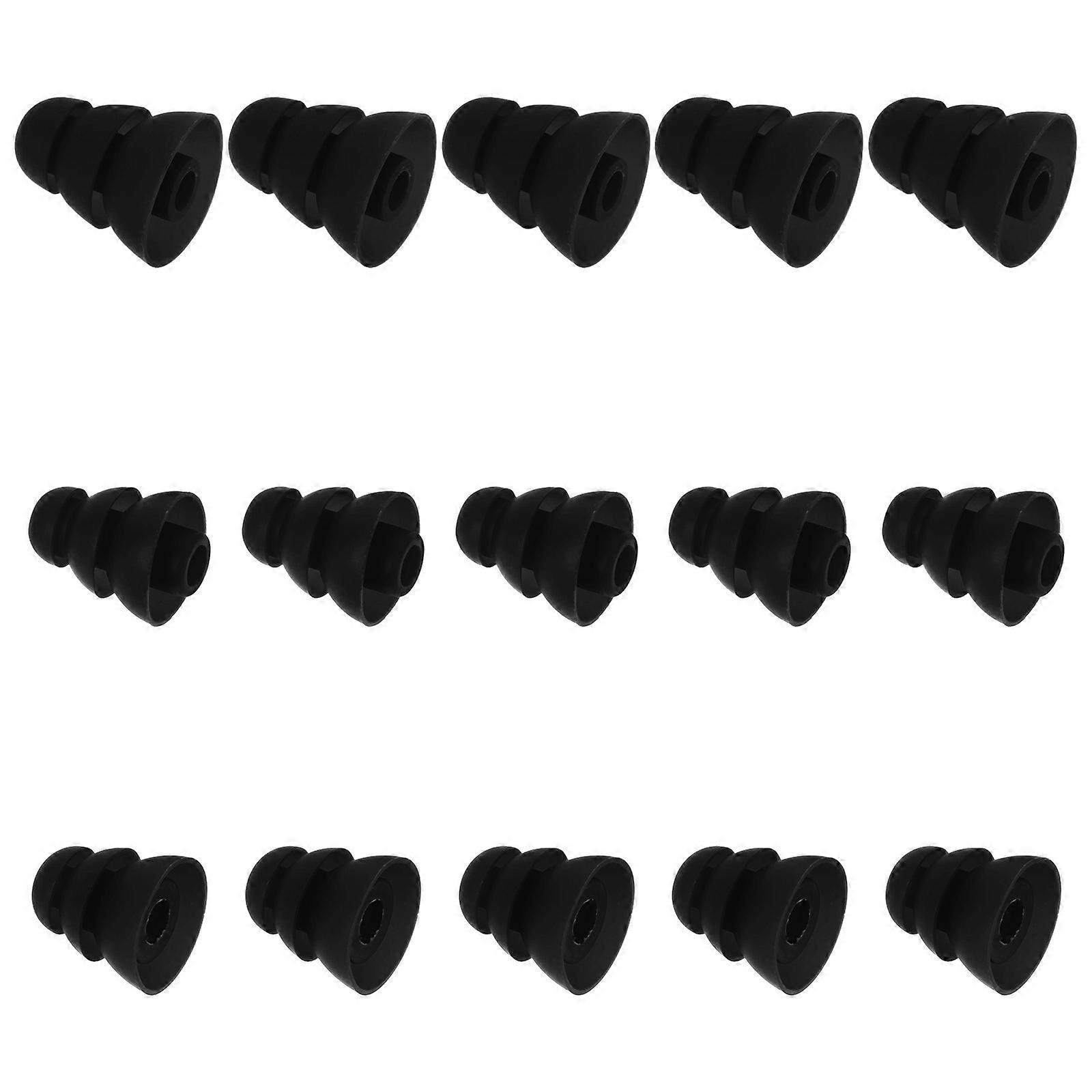 Replacement Earbud Tips Silicone for Earphone 30Pcs