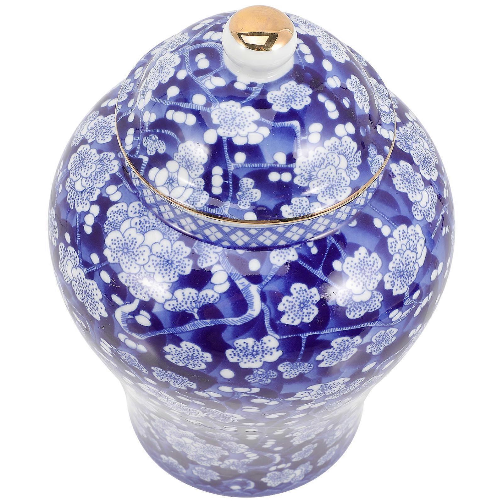 Tea Canister Ceramic Jar for Storage 1 Multi-Function Kitchen Canister