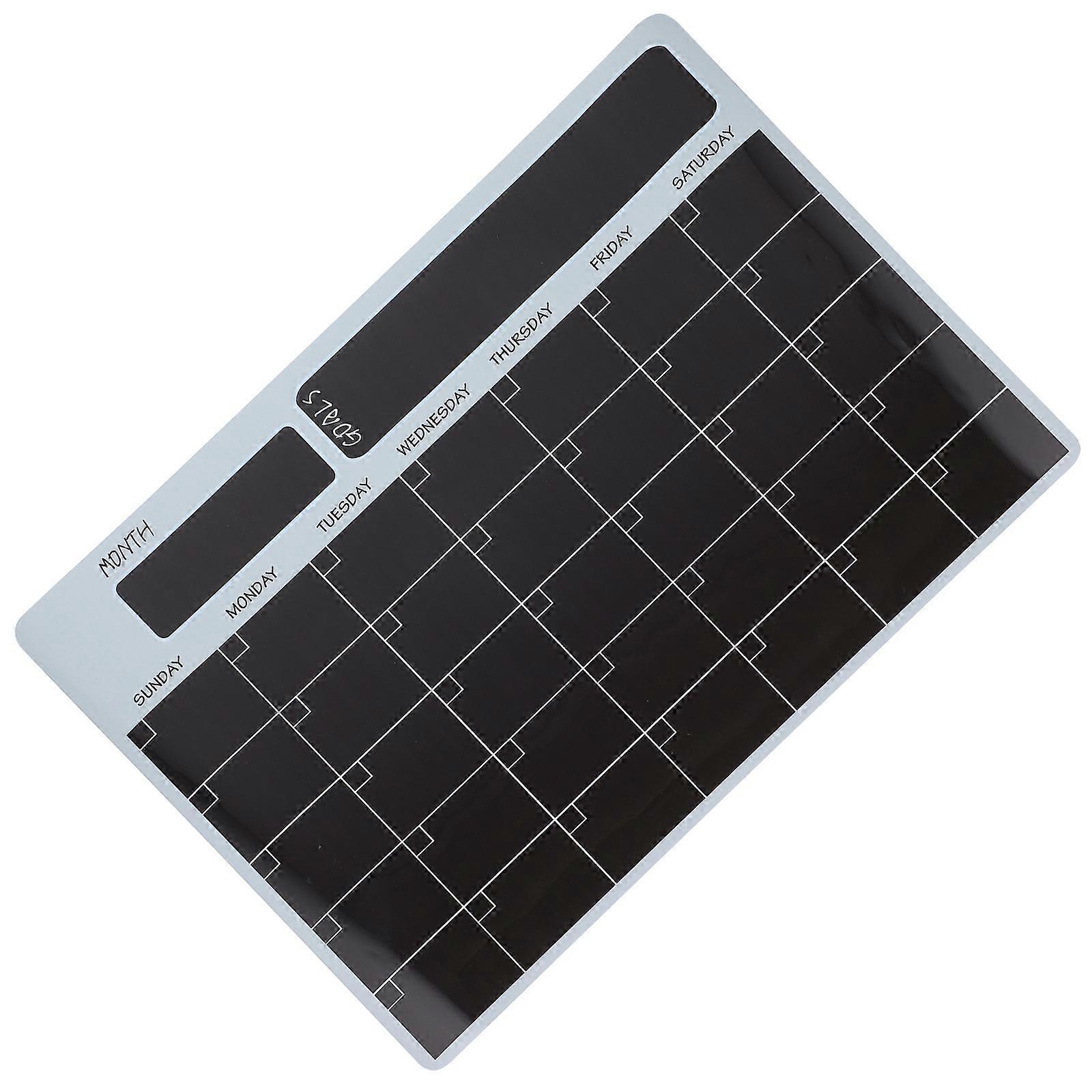 Magnetic Message Board Erasable Monthly Schedule Board for 2Pcs
