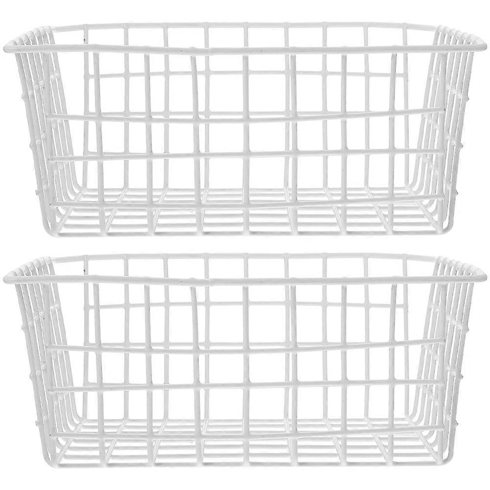 Freezer Wire Basket Storage Solution For Kitchen 6Pcs Food Storage Bins With Certified Material