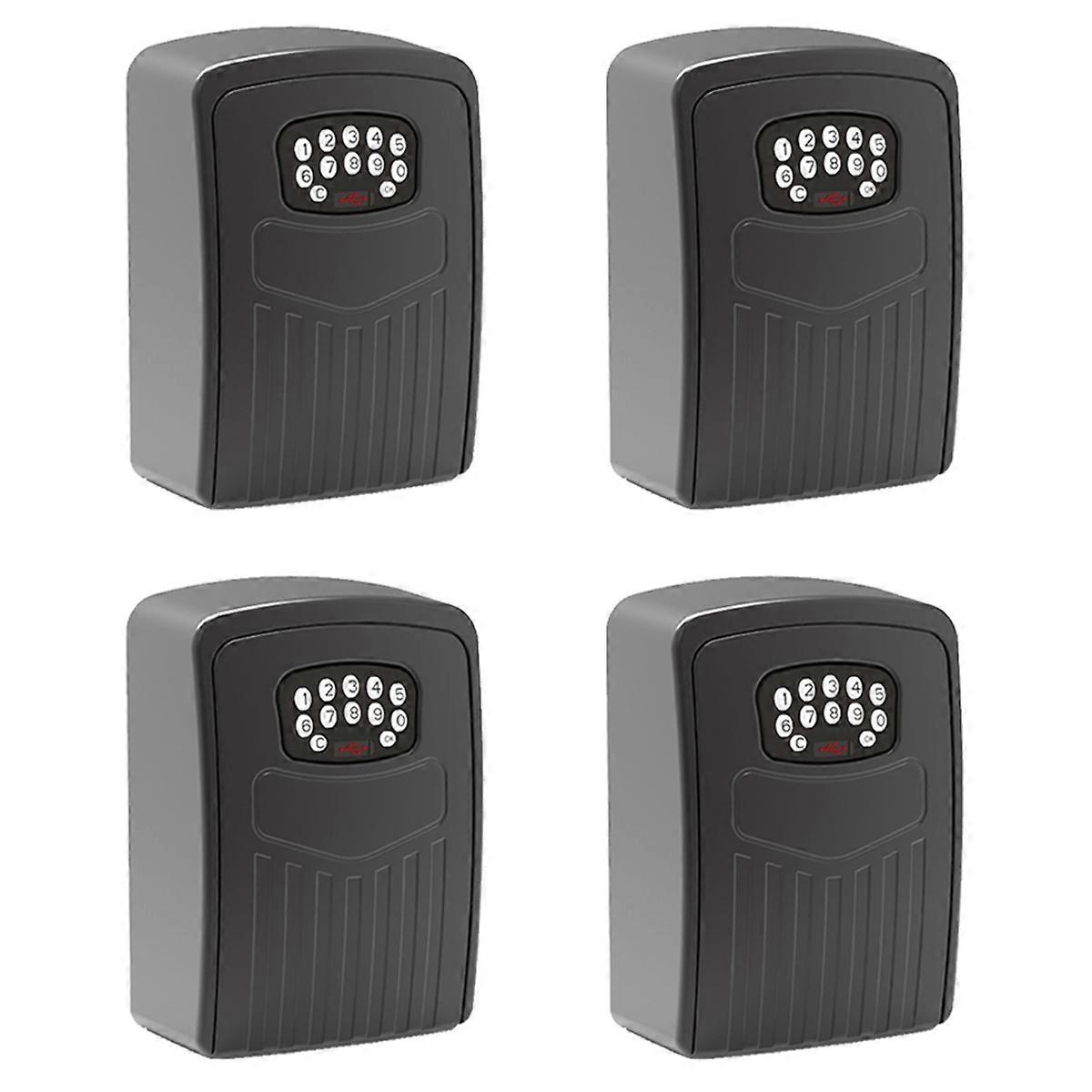 TUYA Smart Key Box Bluetooth Storage Lock Box Smart Life App Wall Mount Security Anti-Theft Lockbox