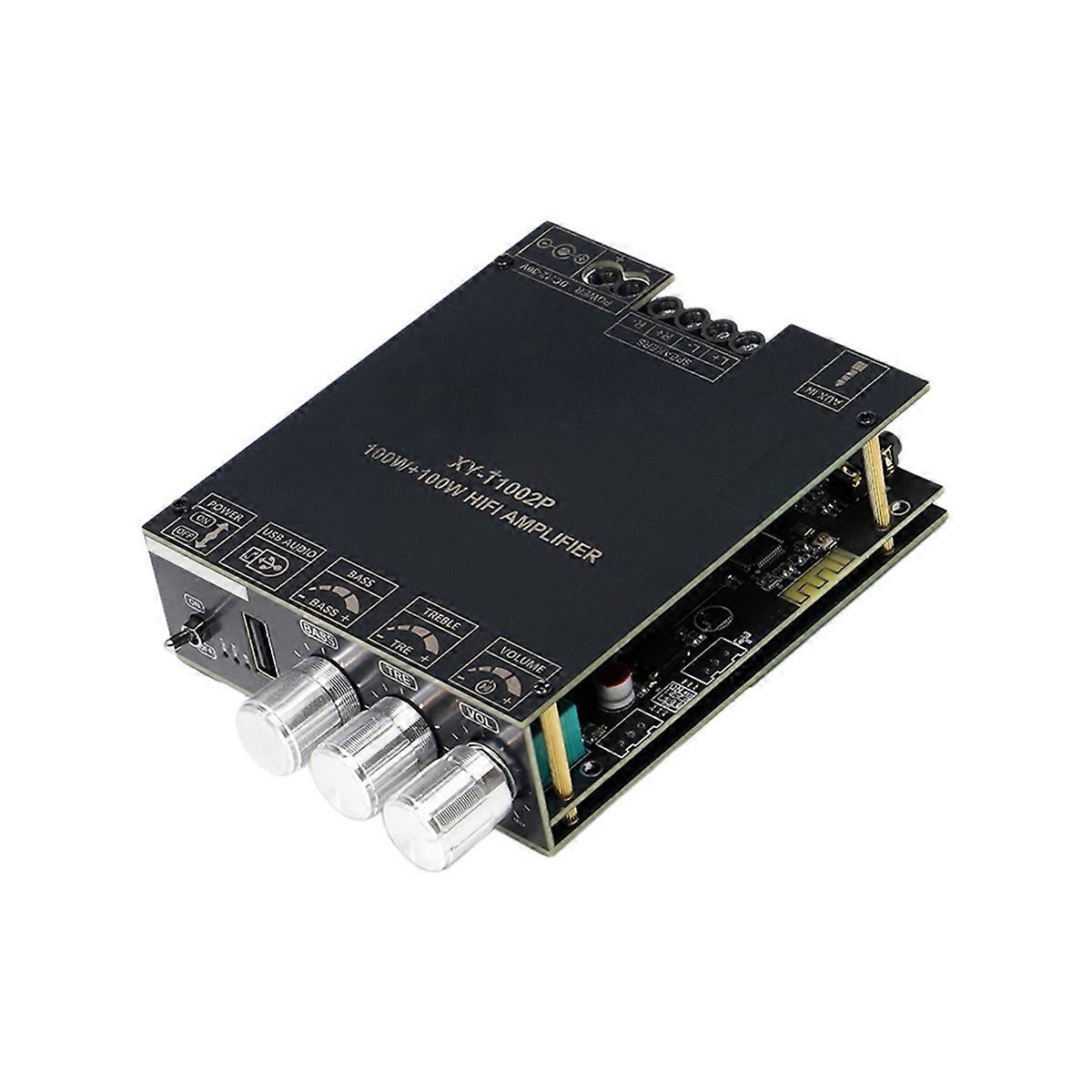 100Wx2 Bluetooth Digital Amplifier Board Audio Stereo Equalizer C