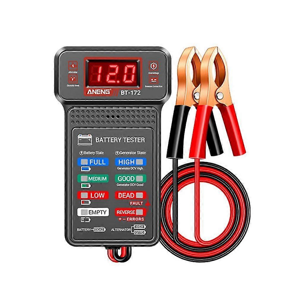 ANENG BT-172 12V Battery TesterAuto Repair Industry Detection with LED Reverse Display for Car Battery Checker Diagnostic Tool