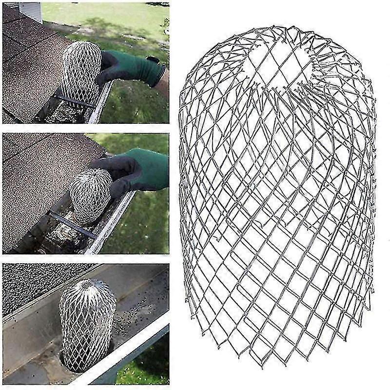 Roof Gutter Guard Filters Expand Aluminum Filter Strainer Stops Drain Net Cover