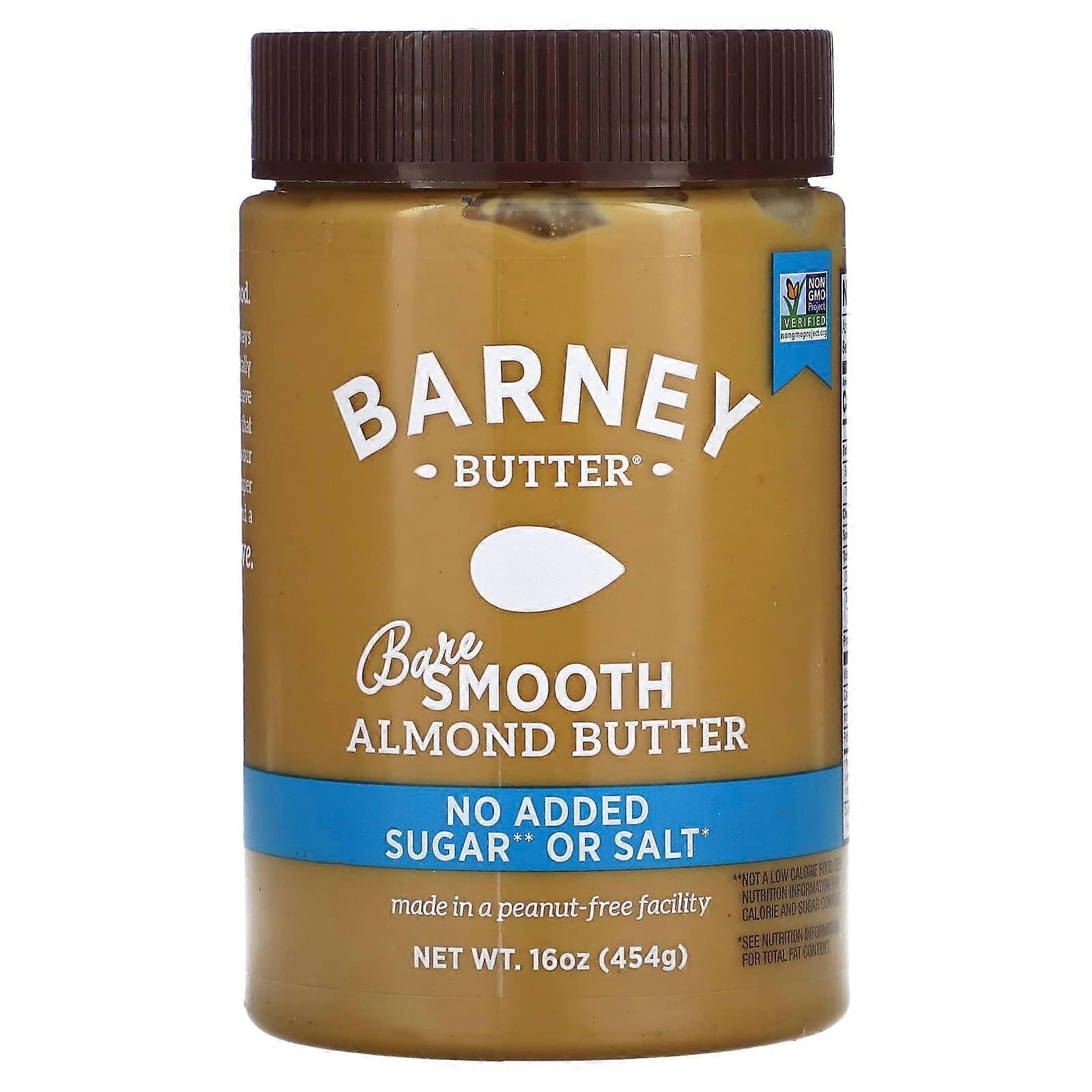Bare Almond Butter, Smooth, 16 oz (454 g)