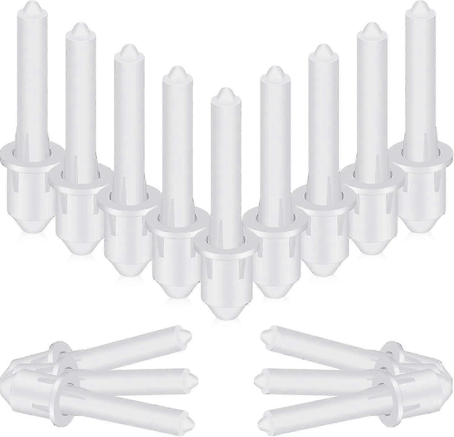 Replacement Shutter Repair Pins, White, Set of 20