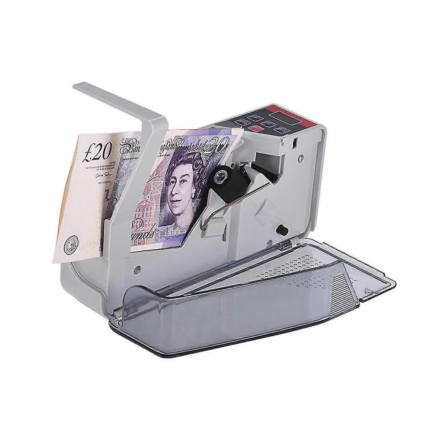 Portable Mini Handy Money Counter Worldwide Bill Cash Banknote Note Currency Counting Machine with L