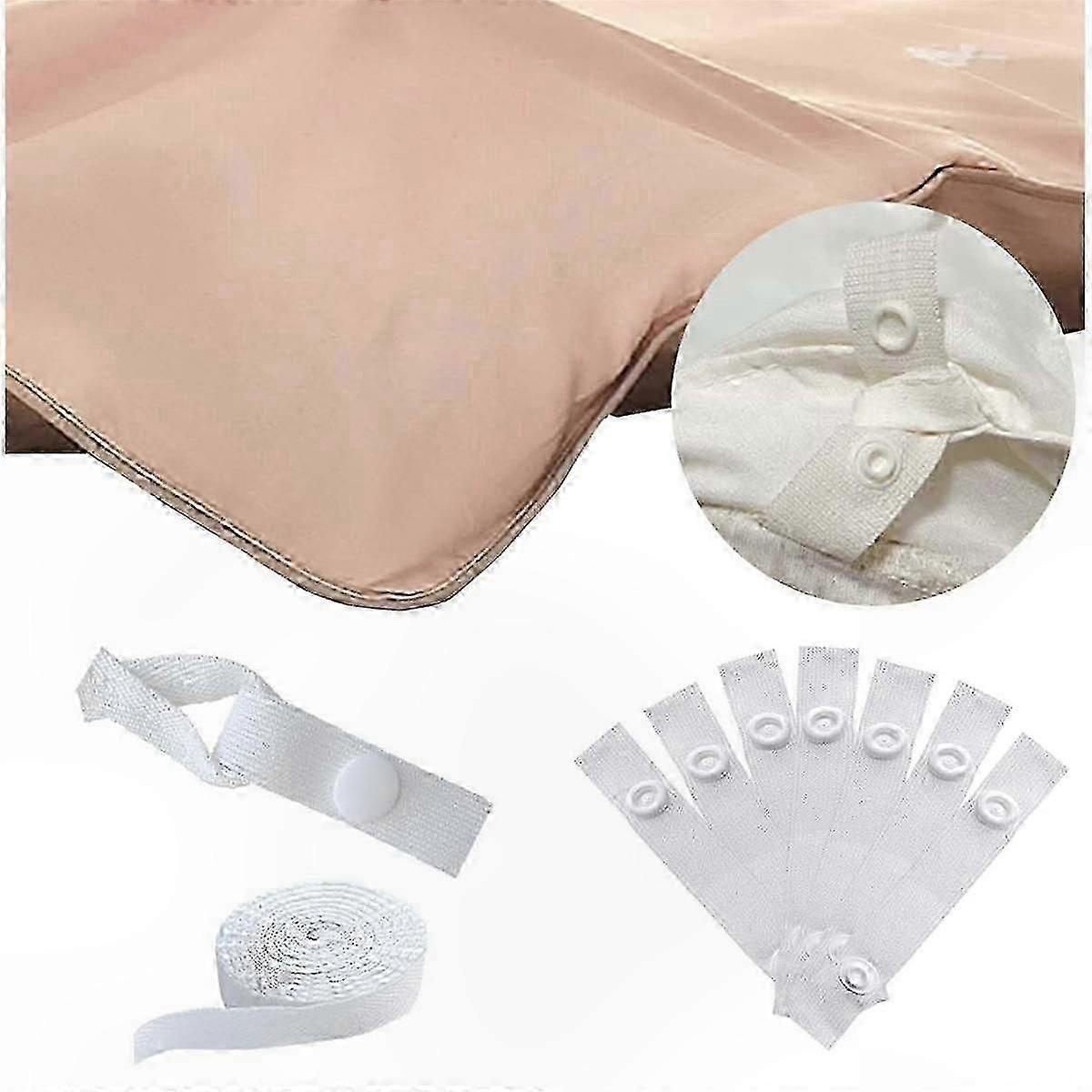 Comforter Clips to Secure Duvet Cover in Place, Quilt Fasteners for Inside Use, Duvet Snap Hacks