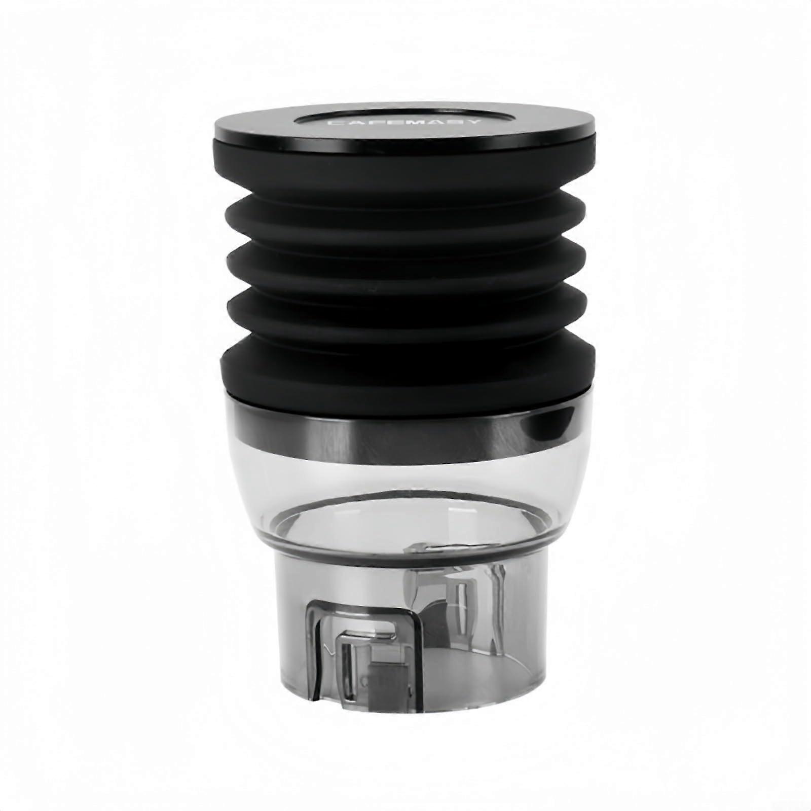 Blowing Bin Coffee Beans Grinder Compatible Controlled Dose Cleaner Grinding Environment