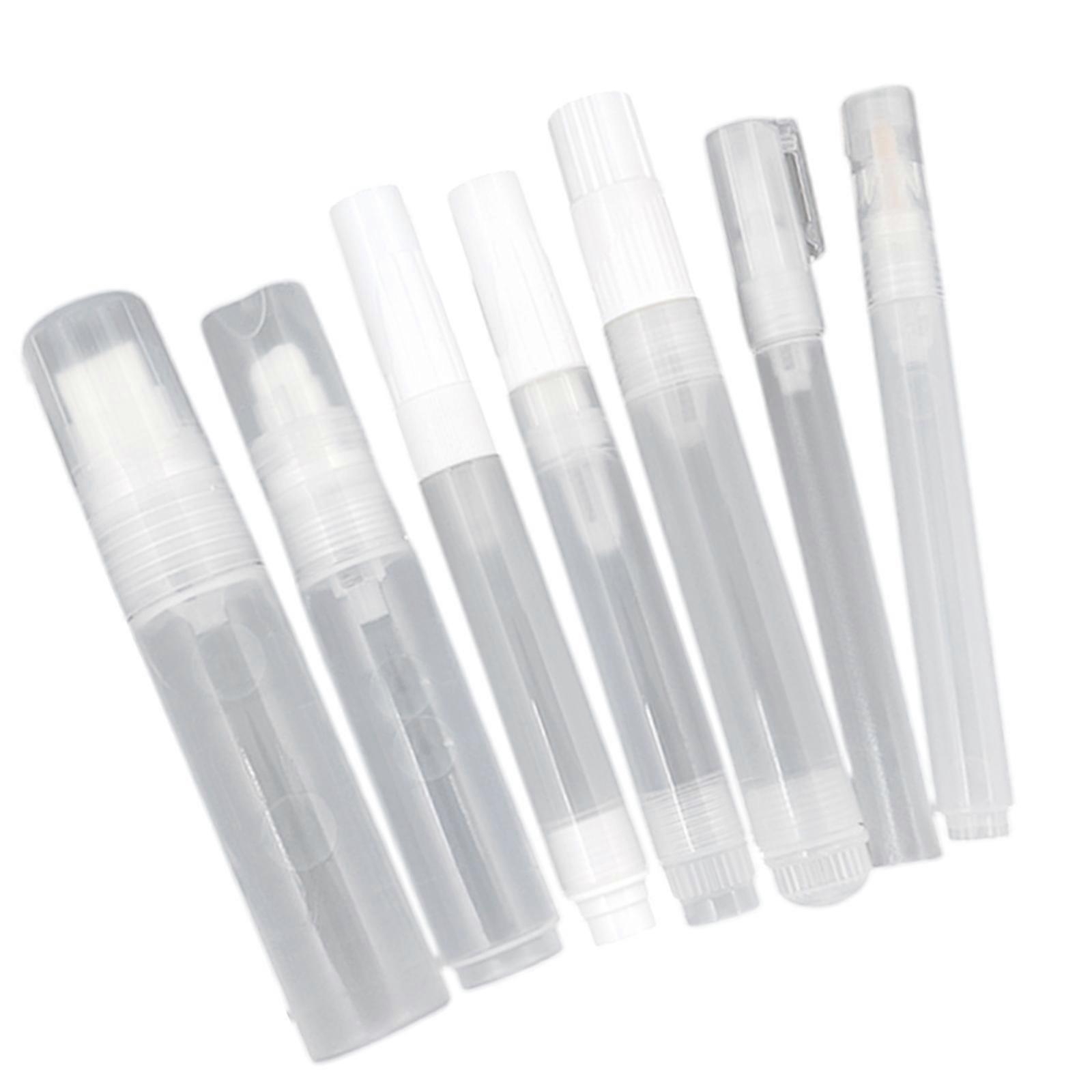 7 Recyclable Paint Pen Barrels Environmental Aware Plan Thin Comfortable Grip Exemplary For Artists Students And Hobbyists Multicolor