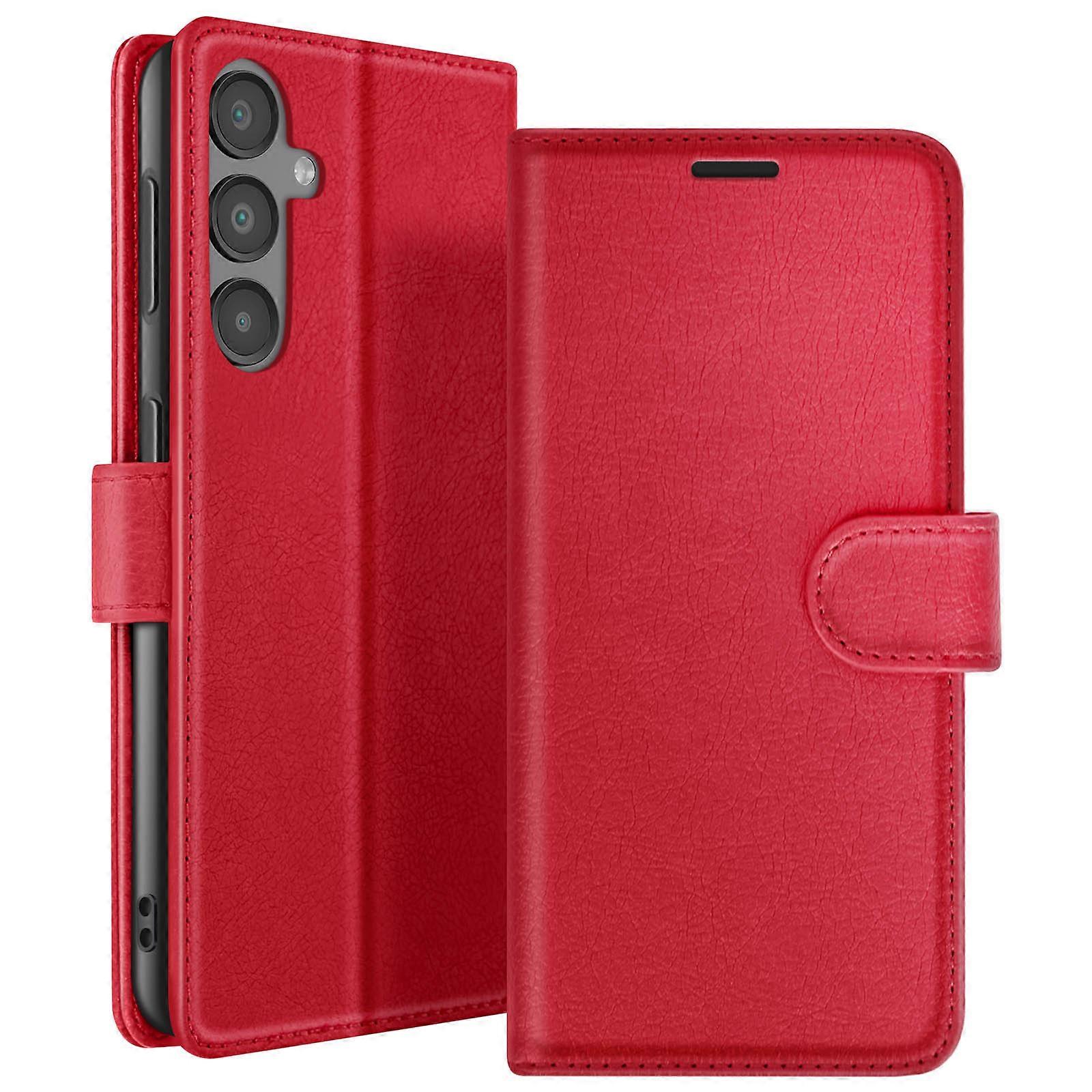 Wallet Case for Galaxy A16 with Stand Function and Magnetic Tab