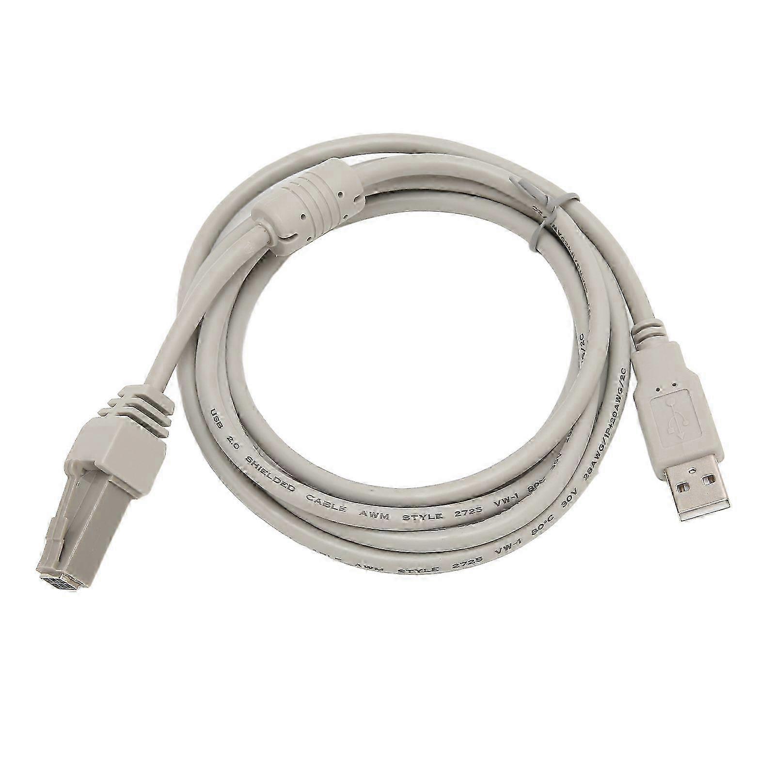 1.7m Scanner Cable for IBM Portable Small Plug and Play USB 2.0 Interface Barcode Scanner Extension Cable Replacement
