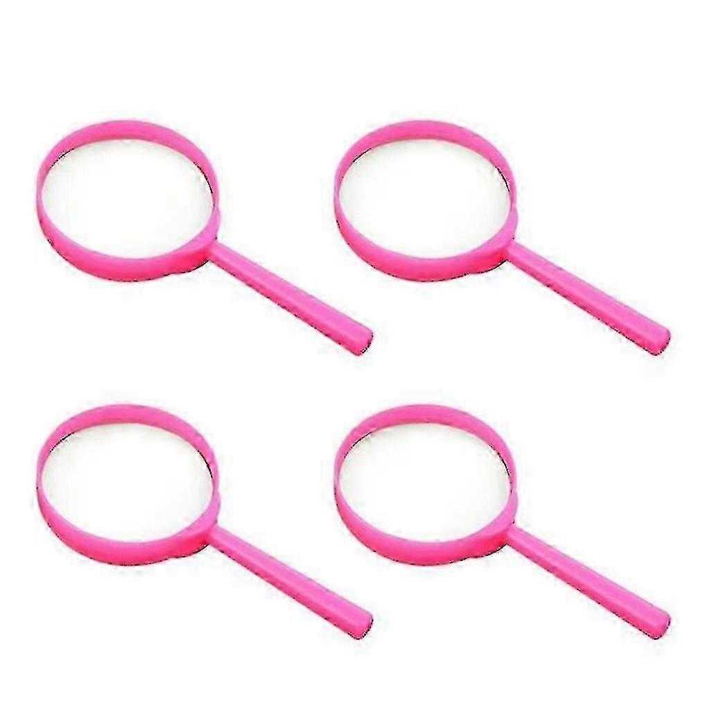 60mm 3x Handheld Magnifying Glass Shatterproof Reading Magnifier For Seniors And Kids,non-slip Handle Magnifier