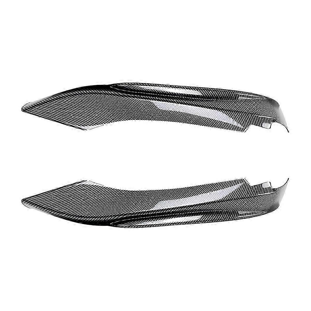 For -4 Series F32 F33 F36 2014-2020 Front Bumper Lip Angle Diffuser Splitter Spoiler Protector Carb