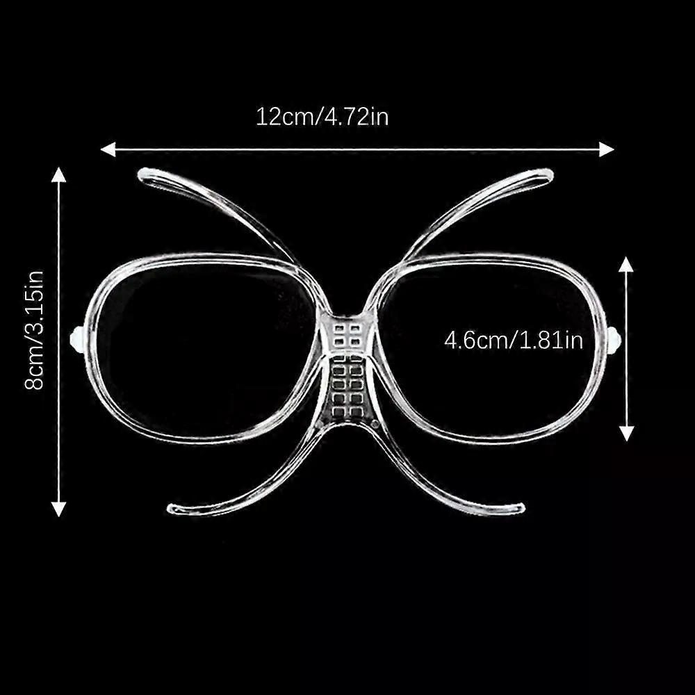 1 Pcs Prescription Ski Goggles Rx Insert Optical Adaptor Bendable Snowboard Goggle Insert For Men Women 