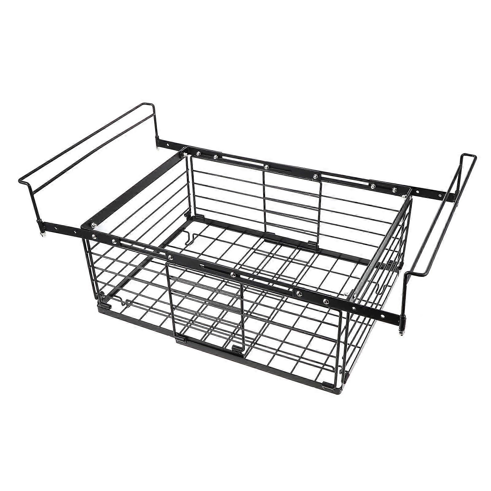 Cold Cabinet Freezer Organizer Bin for Storage with Stackable Basket