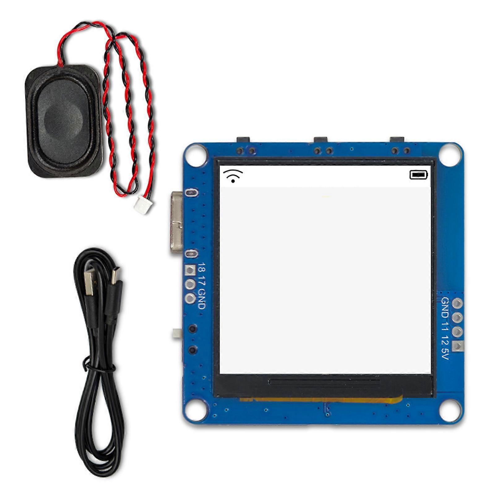 Voice Chat Module with 1.54inch LCD Screen AI Development Board Type C Port for Intelligent Application Accessories Multicolor