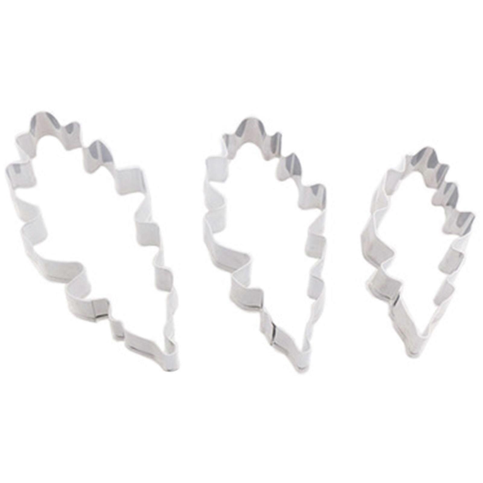 Leaves Cutter Set Versatile 3-piece set for all skill levels. Birthday Party Baking