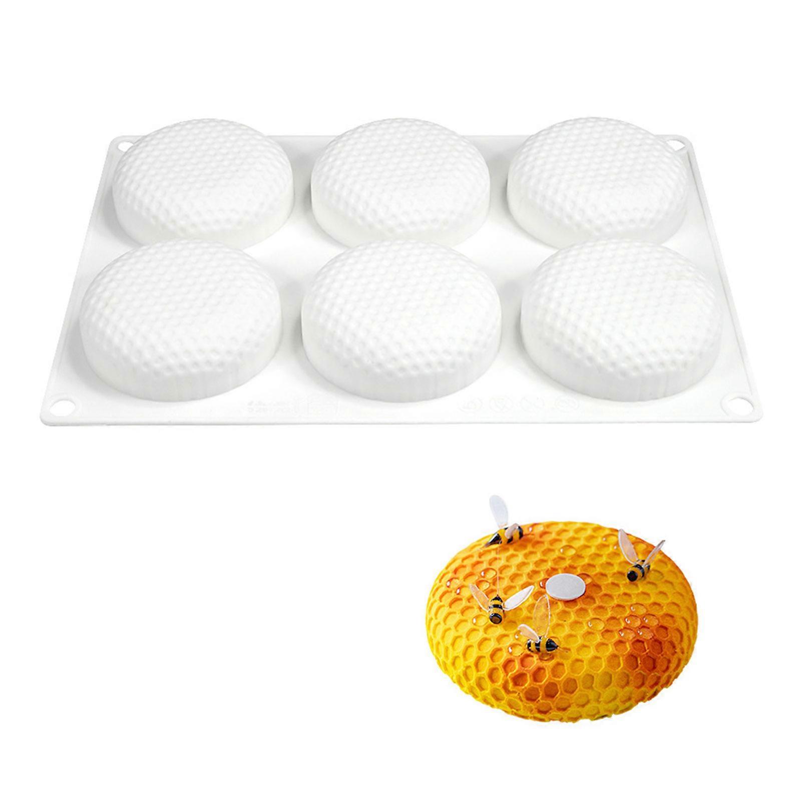 Toxic 6 Round Sections Design For Cakes Chocolates Crafts Multicolor