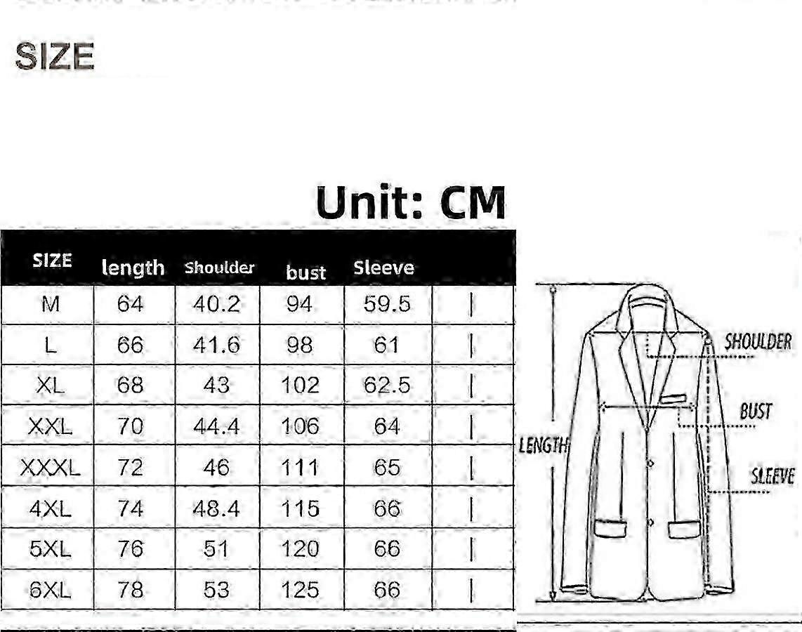 Men's Business Blazer Solid Slim Fit Jacket
