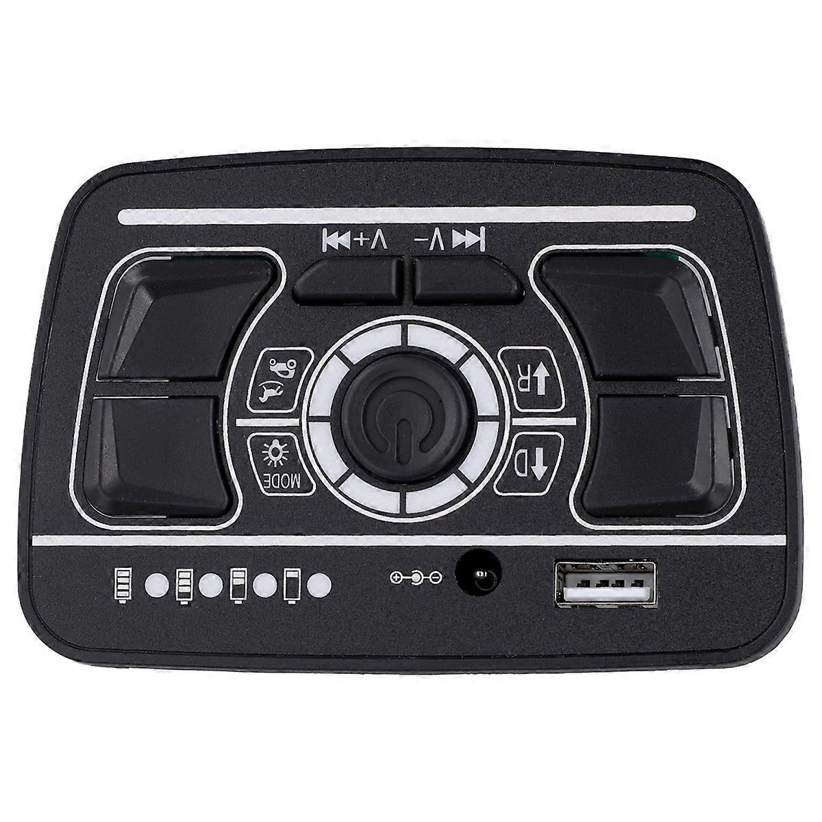 Children'S Electric Car Central Control Panel Multi Functional Bluetooth Music Power Monitor Style 1