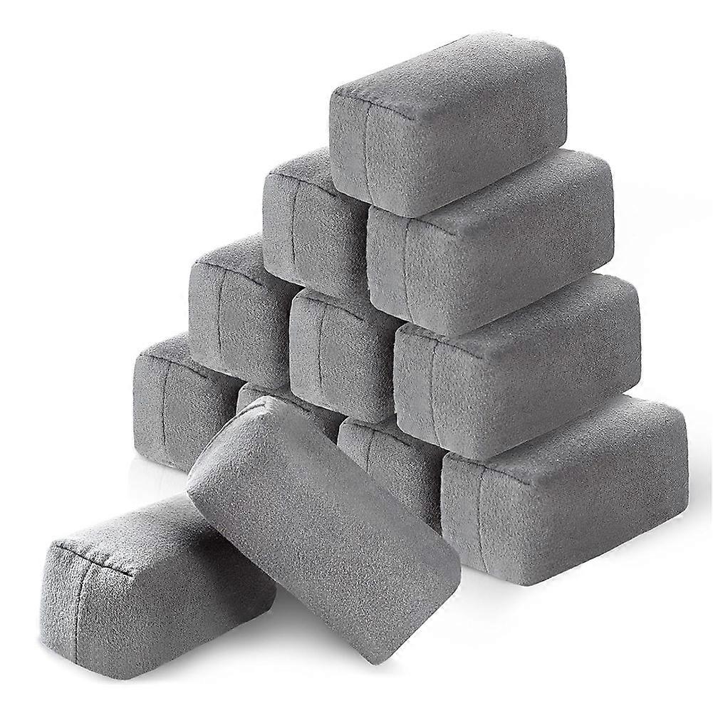 Suede Microfiber Applicator Pads for Detailed Car Waxing and Ceramic Coating 12Pack