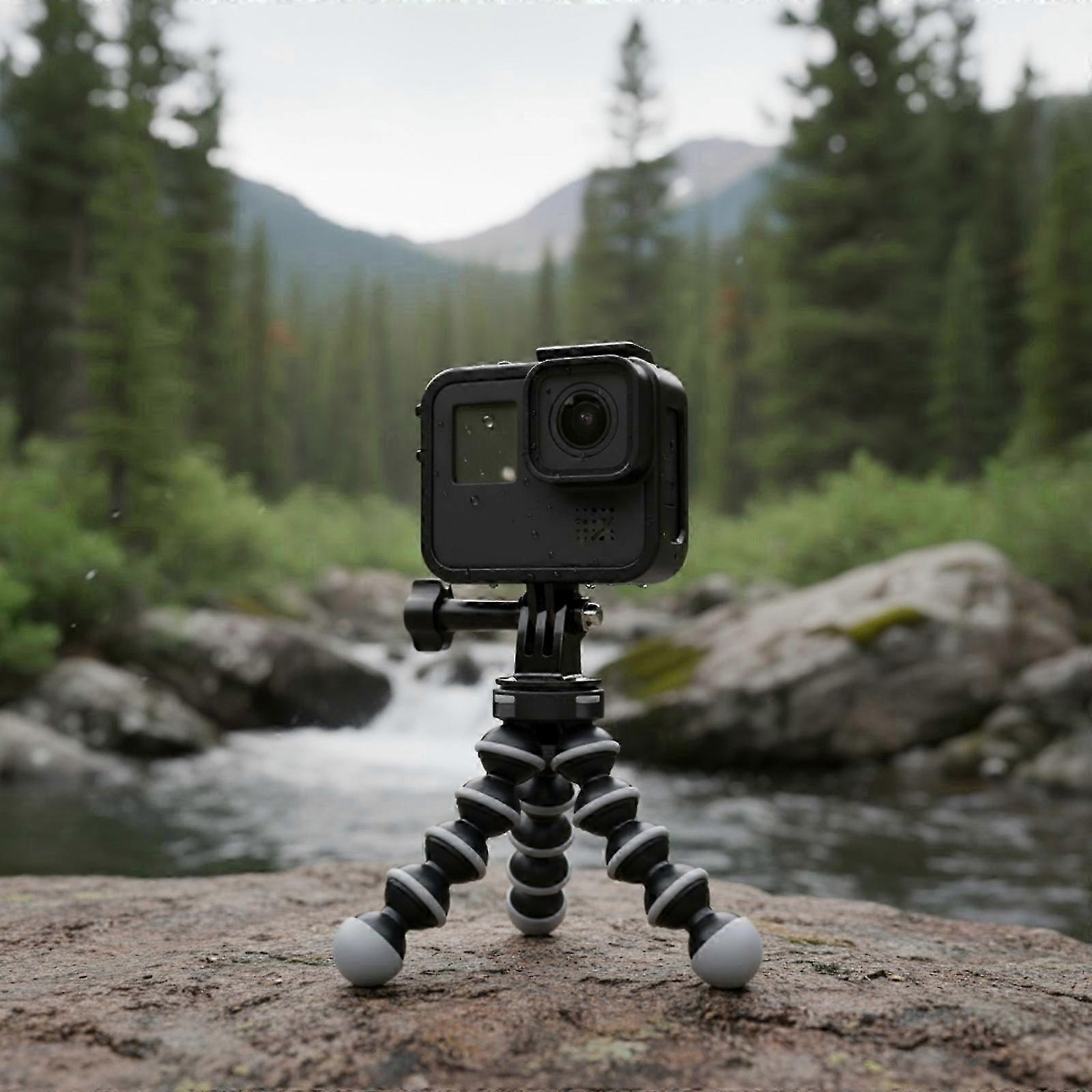 Multifunctional Camera Cage Mount Accessories for MAX2 360 Degree Recording Expandable Mounting Point Multicolor