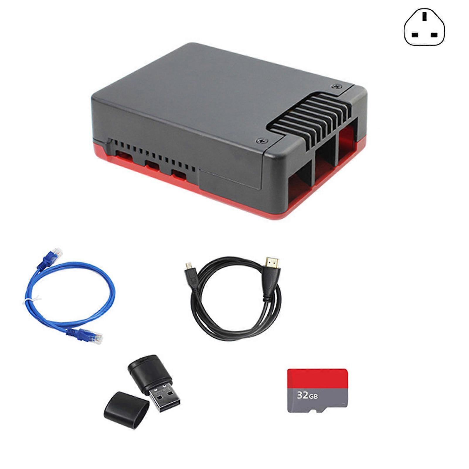 Stylish Argon 5 Aluminum Alloy Case Optimal Heat Dissipation Protective Case for RPI5 Enclosure Box with PWM Fan Multicolor