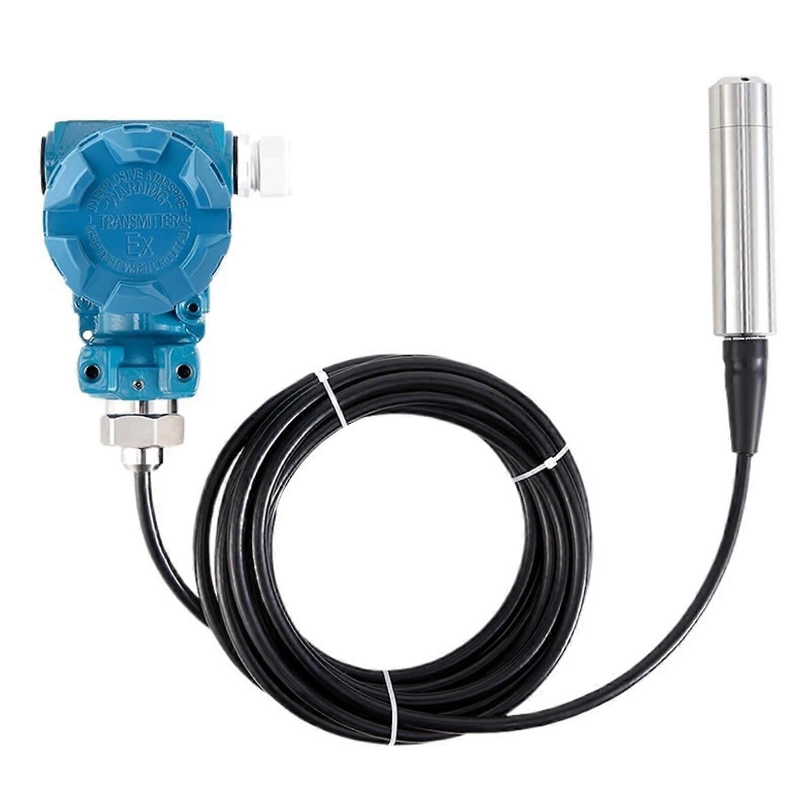 RS485 Modbus Diesel Fuel Tank Level Sensor with 10m Cable, 2m Range Liquid Capacitance Transmitter