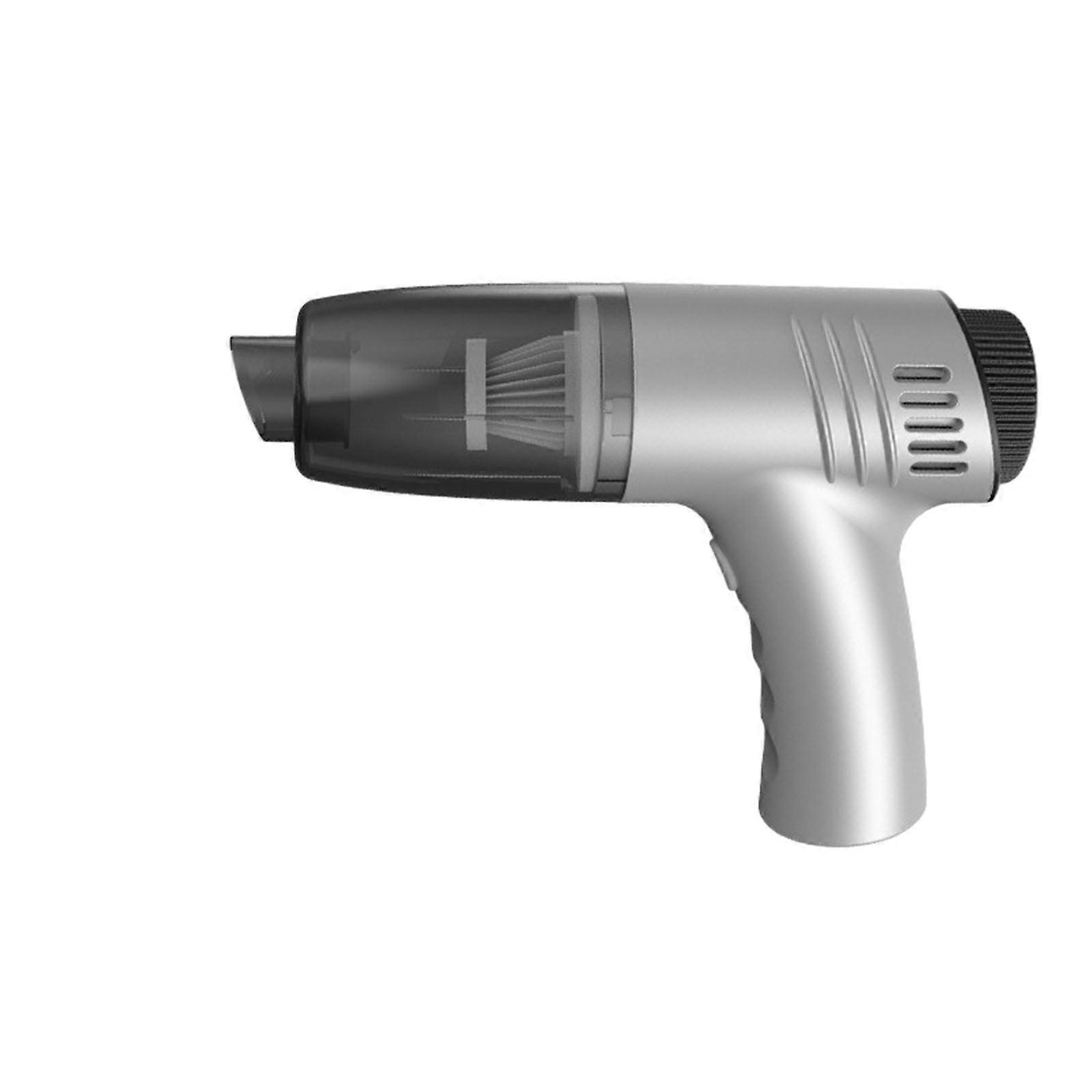 3-in-1 Mini Vacuum Cleaner with Powerful Suction, Compatible with Car & Home, USB Rechargeable for Crevices, Keyboard