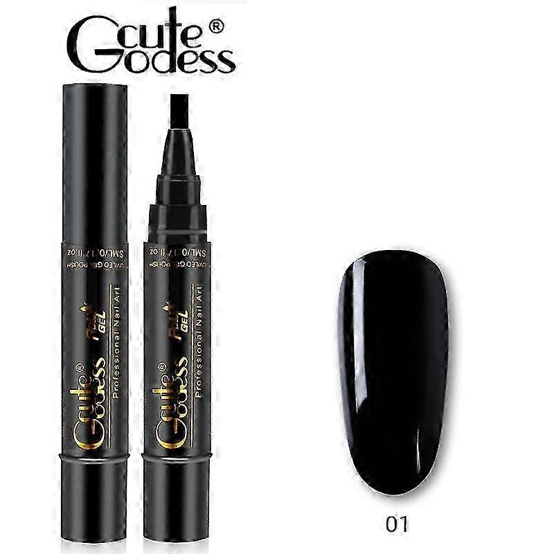 36-Color Fast-Drying Gel Nail Polish Pen