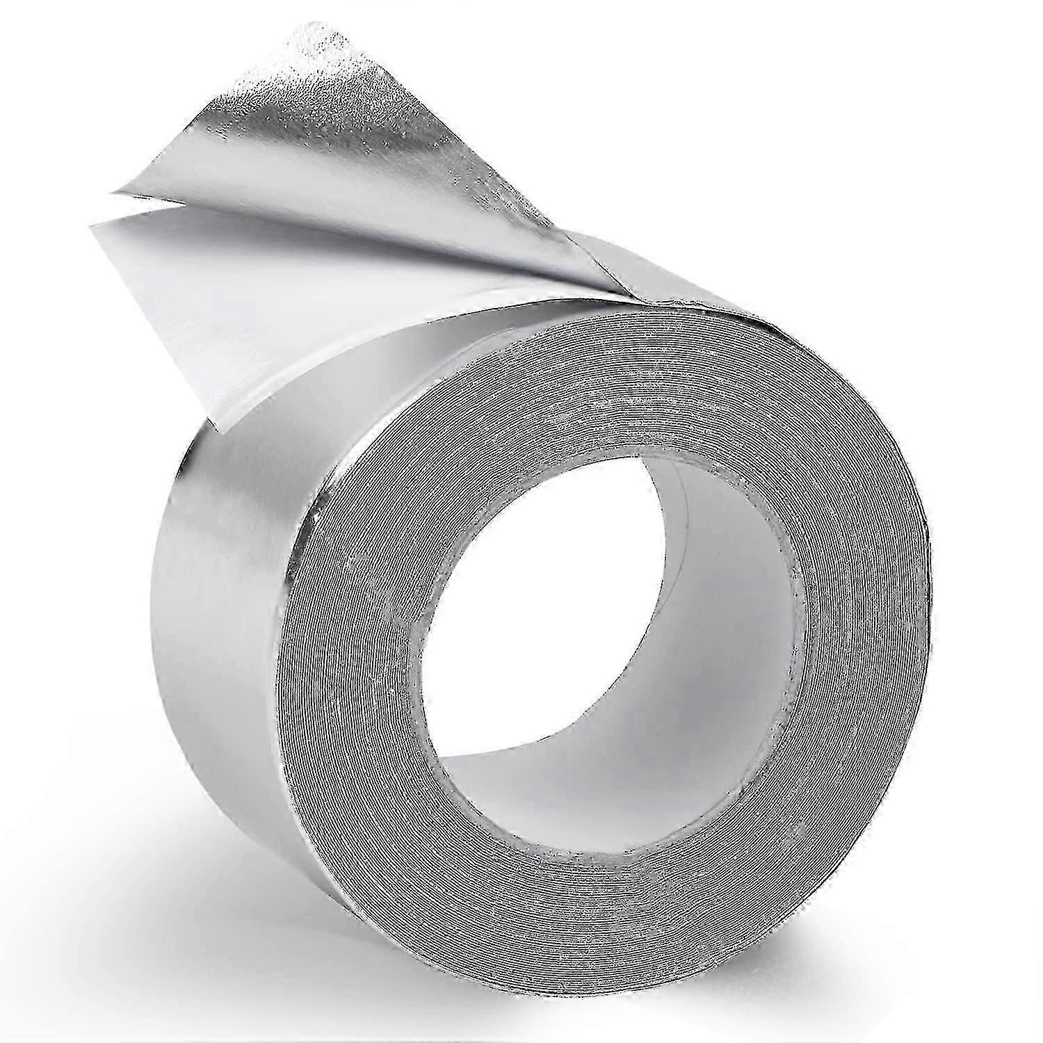 شريط مقاوم للحرارة بدرجة حرارة عالية للمعادن والبلاستيك والزجاج - 10 ياردات ، عرض 1.5 بوصة ، سمك 0.15 مم - استخدام الفرن والمدخن