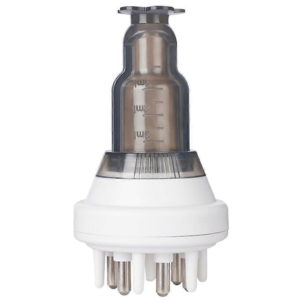 Scalp Massager with Oil Dispenser for Precise Scalp Treatment and Gentle Massage Tips