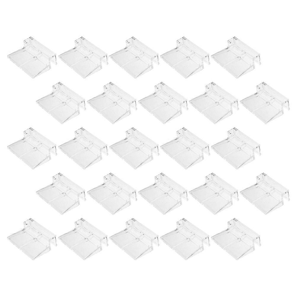 Practical Fish Tank Lid Holders 48Pcs Supporting Rack For Aquarists Ensuring Secure Lid Placement And Easier Cleaning With Rectangular Shape