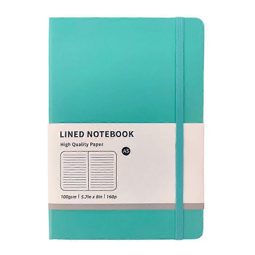 A5 Gepunktetes Notizbuch 2er Pack - Bullet Dot Grid Journal (Schwarz, Grün)