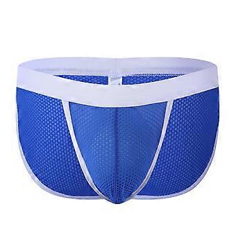Men's Sexy Breathable Underwear Underpants Boxer Mesh Comfy Soft Shorts Briefs
